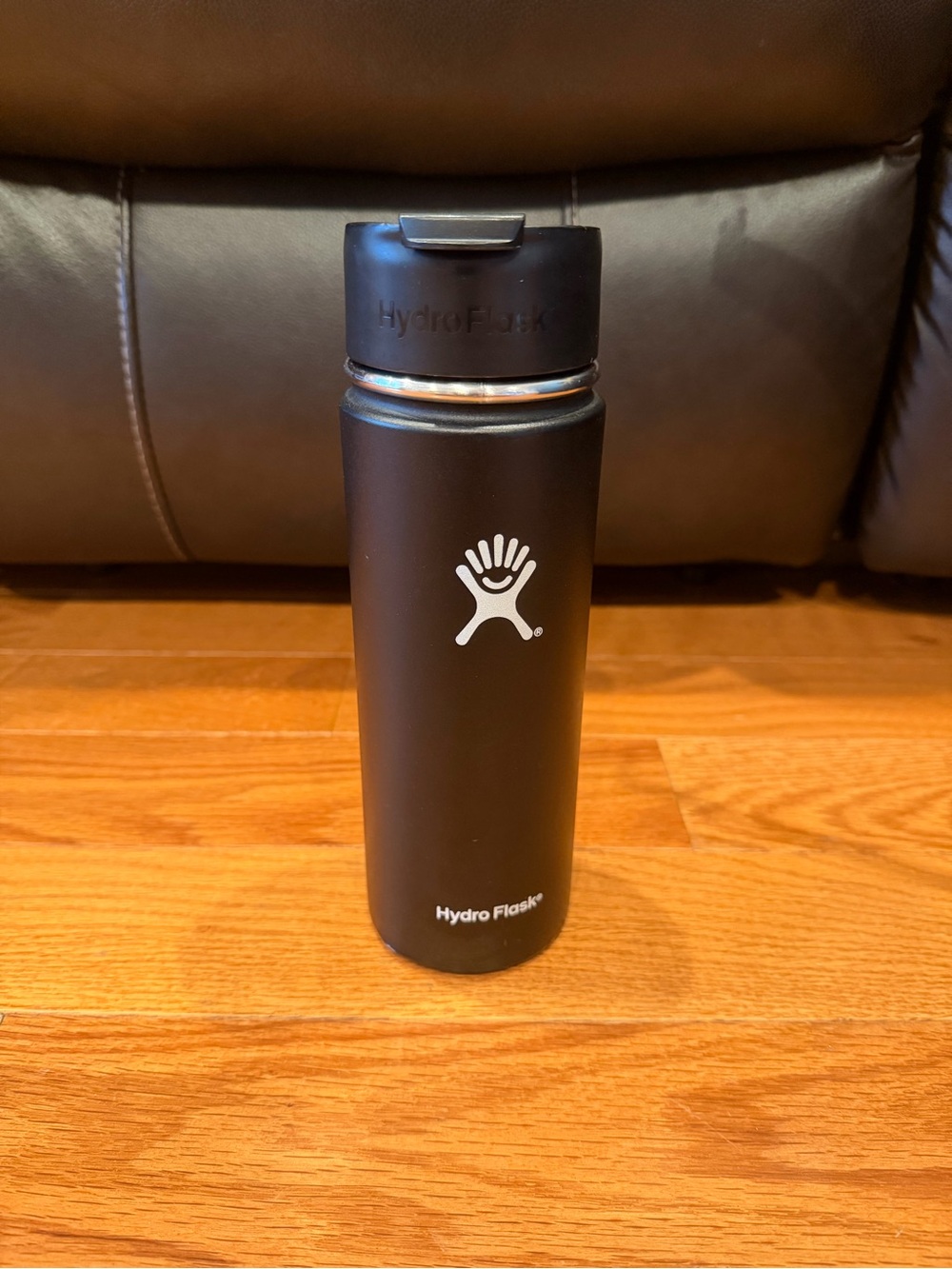 Hydro Flask 20 oz Wide Mouth with Hydro Flip Lid - Black